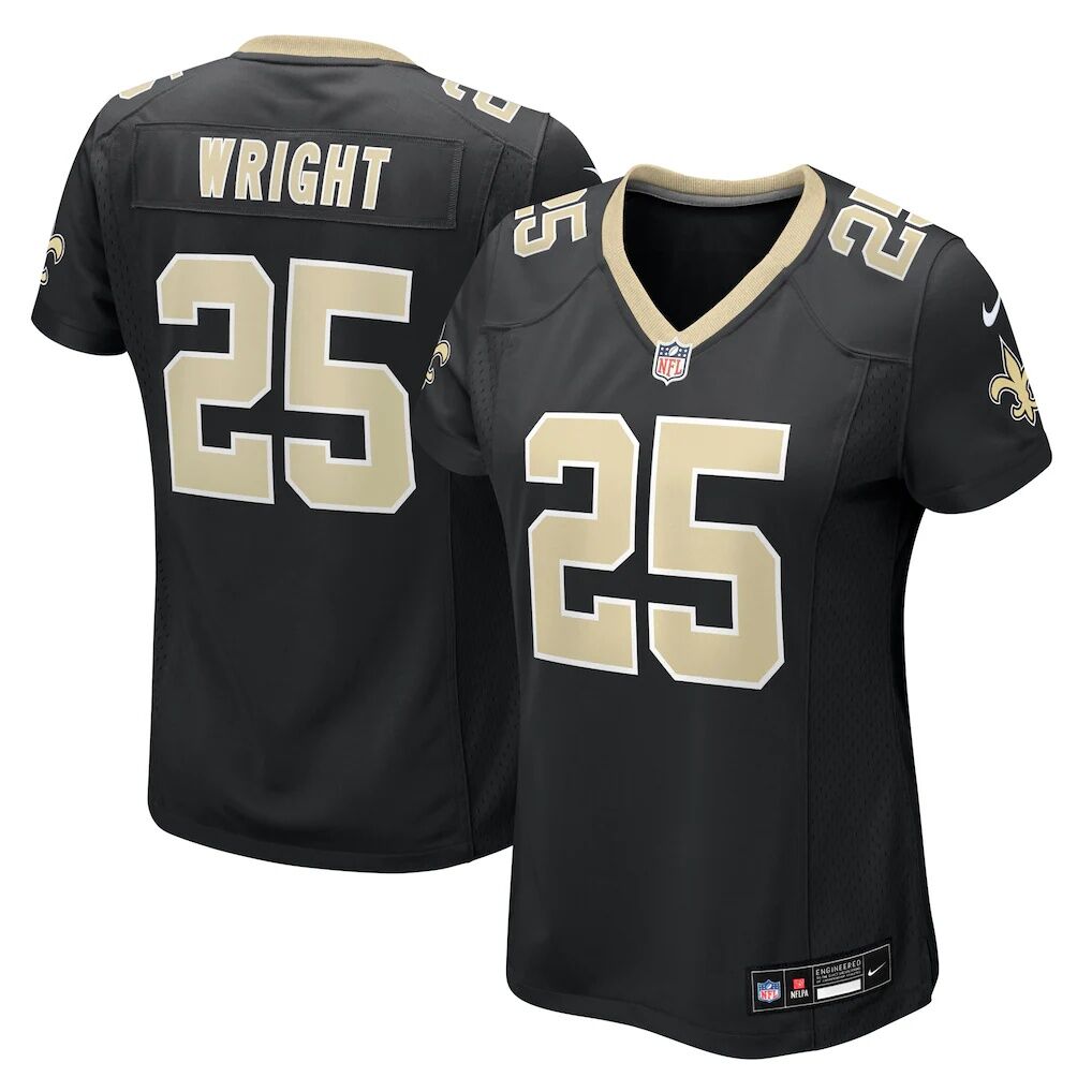Rejzohn Wright New Orleans Saints Nike Women's Team Game Jersey