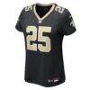 Rejzohn Wright New Orleans Saints Nike Women's Team Game Jersey - Black - Side View