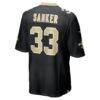 Jonas Sanker New Orleans Saints Nike Team Game Jersey - Black - Detail View