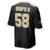 Chris Rumph II New Orleans Saints Nike Team Game Jersey - Black - Detail View