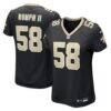 Chris Rumph II New Orleans Saints Nike Women's Team Game Jersey - Black - Front View