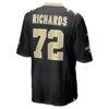 Asim Richards New Orleans Saints Nike Team Game Jersey - Black - Detail View