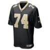 Xavier Truss New Orleans Saints Nike Team Game Jersey - Black - Side View