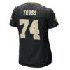 Xavier Truss New Orleans Saints Nike Women's Team Game Jersey - Black - Detail View
