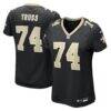 Xavier Truss New Orleans Saints Nike Women's Team Game Jersey - Black - Front View