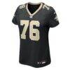 Will Clapp New Orleans Saints Nike Women's Team Game Jersey - Black - Side View