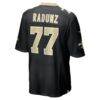 Dillon Radunz New Orleans Saints Nike Team Game Jersey - Black - Detail View