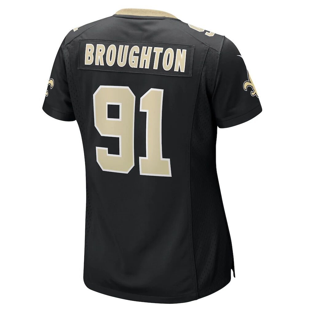 Vernon Broughton New Orleans Saints Nike Women's Team Game Jersey