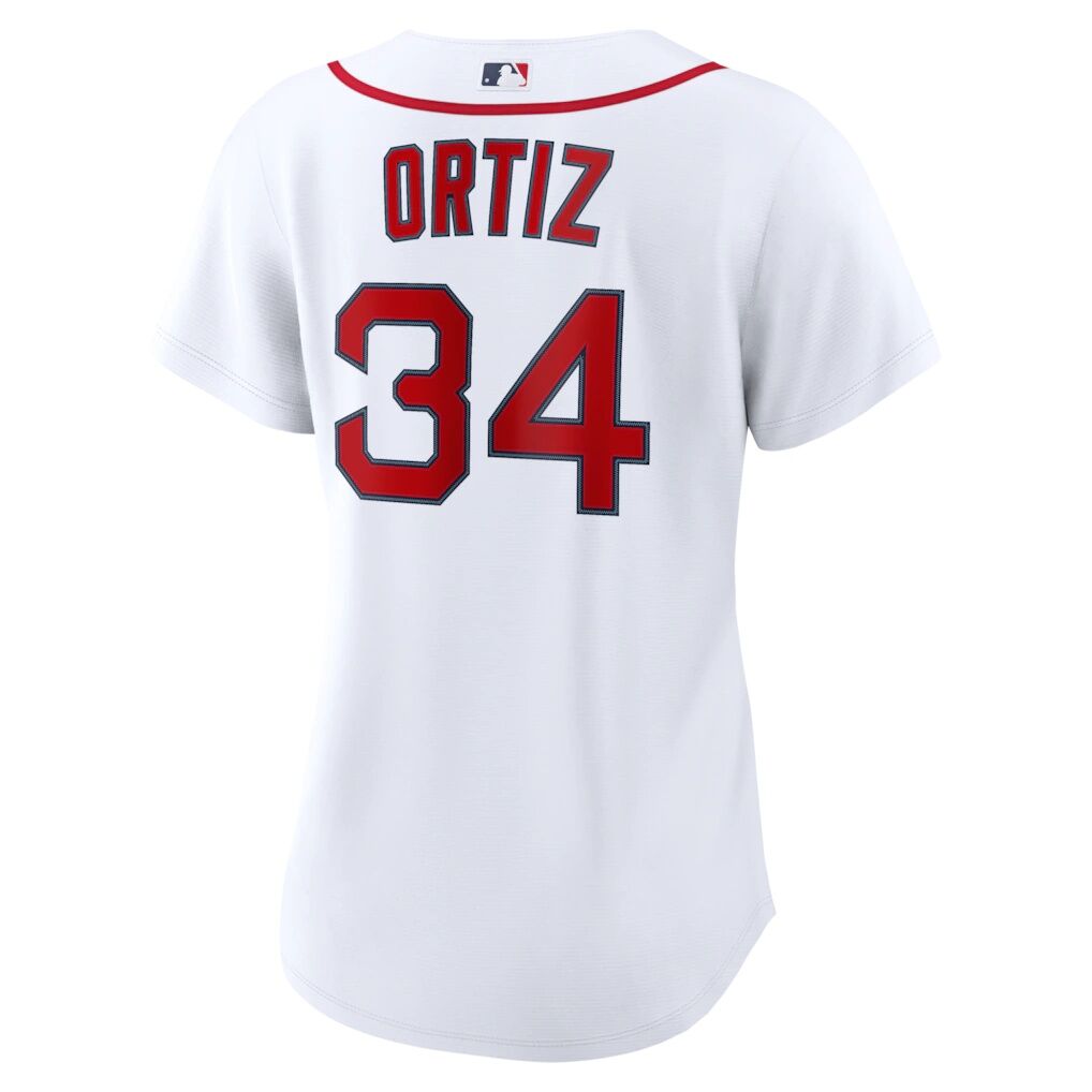 David Ortiz Boston Red Sox Nike Women's Home Replica Player Jersey