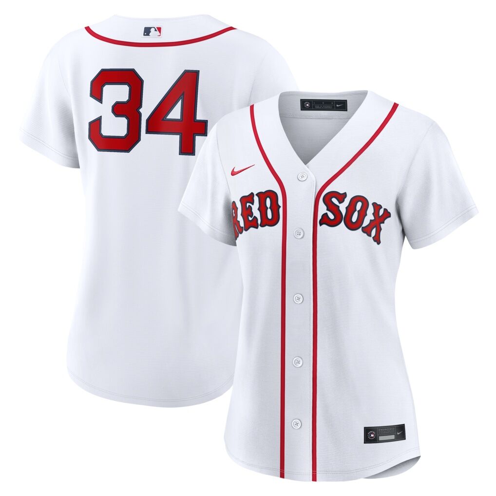 David Ortiz Boston Red Sox Nike Women's Home Replica Player Jersey