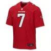 Bijan Robinson Atlanta Falcons Nike Youth Game Jersey - Red - Side View