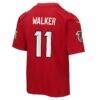 Jalon Walker Atlanta Falcons Nike Youth Game Jersey - Red - Detail View
