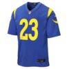 Kyren Williams Los Angeles Rams Nike Youth Game Jersey - Royal - Side View