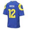 Puka Nacua Los Angeles Rams Nike Youth Game Jersey - Royal - Detail View