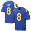 Jared Verse Los Angeles Rams Nike Youth Game Jersey - - Front View
