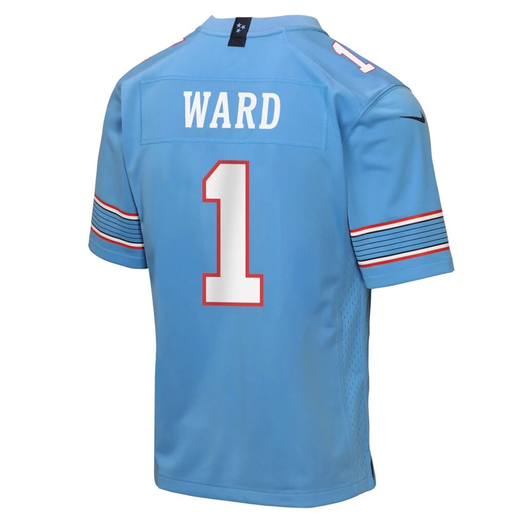Cameron Ward Tennessee Titans Nike Youth Game Jersey - Light Blue