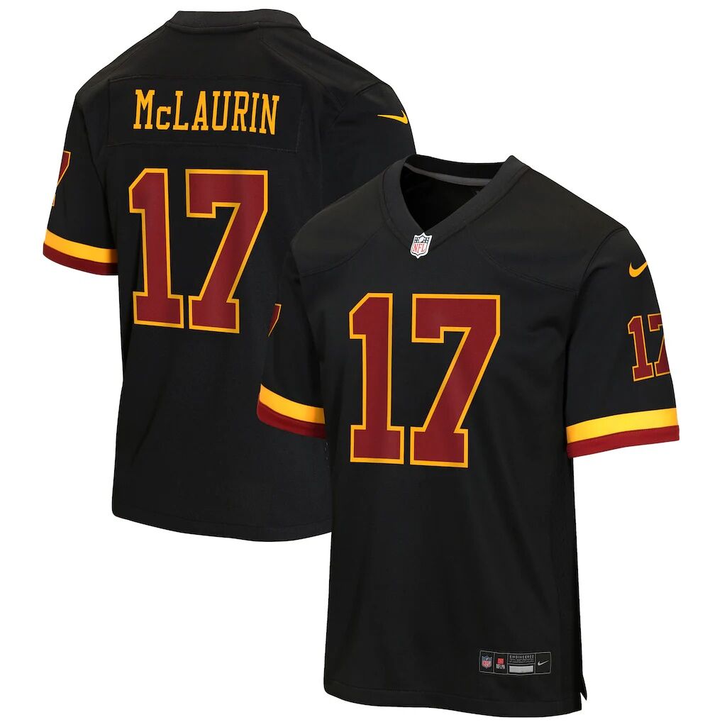 Terry McLaurin Washington Commanders Nike Youth Hail Raiser Alternate Game Jersey