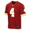Frankie Luvu Washington Commanders Nike Youth Game Jersey - - Side View