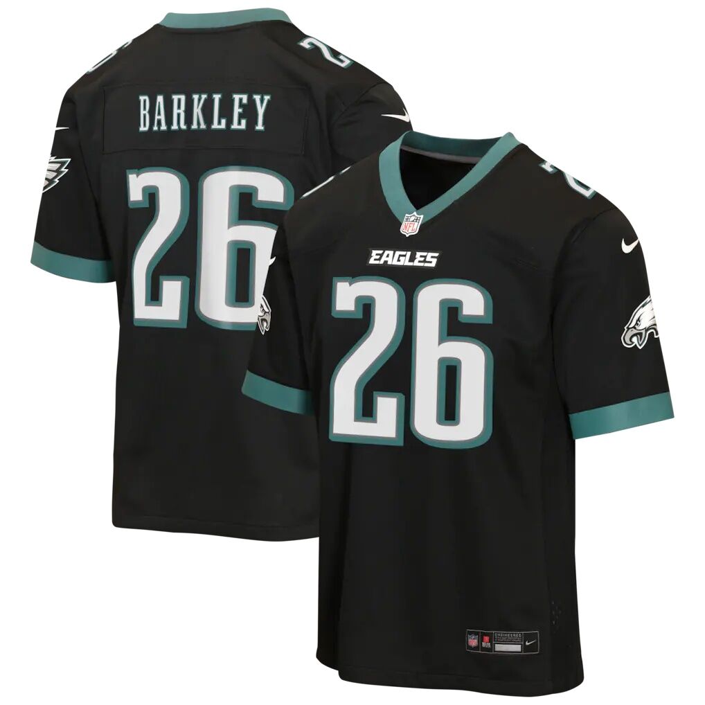 Saquon Barkley Philadelphia Eagles Nike Youth Alternate Game Jersey