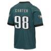Jalen Carter Philadelphia Eagles Nike Youth Team Game Jersey - - Detail View