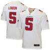 Drake London Atlanta Falcons Nike Youth Game Jersey - White - Front View