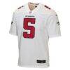 Drake London Atlanta Falcons Nike Youth Game Jersey - White - Side View