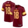 Tyler Owens Washington Commanders Nike Team Game Jersey - - Front View