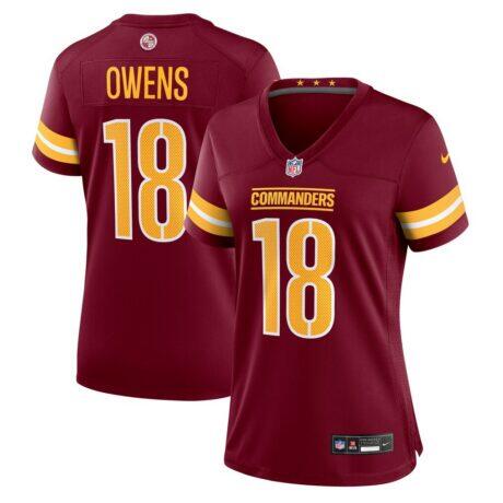 Tyler Owens Washington Commanders Nike Women's Team Game Jersey - - Front View