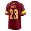 Trey Amos Washington Commanders Nike Team Game Jersey - - Detail View