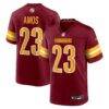 Trey Amos Washington Commanders Nike Team Game Jersey - - Front View