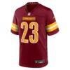 Trey Amos Washington Commanders Nike Team Game Jersey - - Side View
