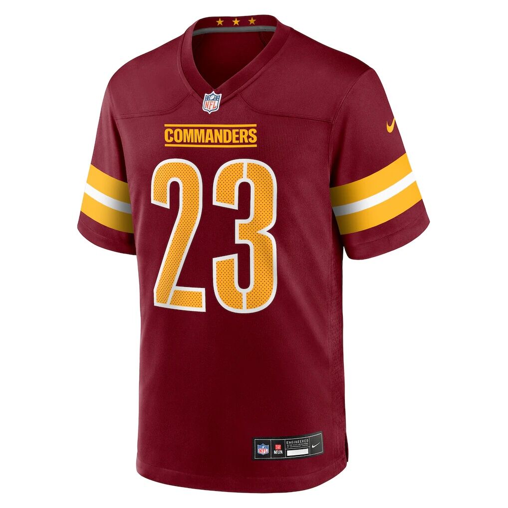 Trey Amos Washington Commanders Nike Team Game Jersey -  Burgundy