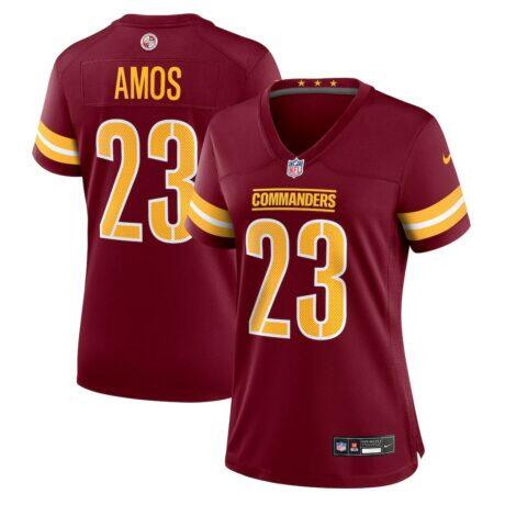 Trey Amos Washington Commanders Nike Women's Team Game Jersey - - Front View