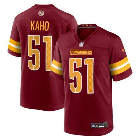 Ale Kaho Washington Commanders Nike Team Game Jersey - - Front View
