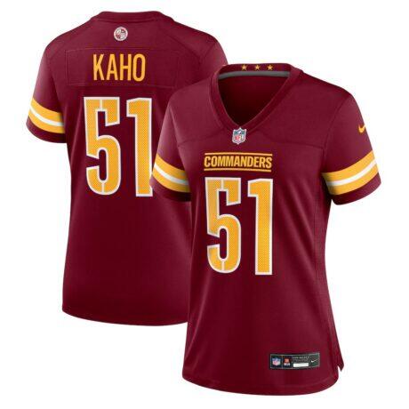 Ale Kaho Washington Commanders Nike Women's Team Game Jersey - - Front View