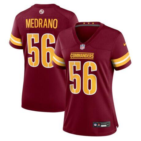 Kain Medrano Washington Commanders Nike Women's Team Game Jersey - - Front View
