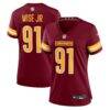 Deatrich Wise Jr. Washington Commanders Nike Women's Team Game Jersey - - Front View