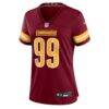 Javon Kinlaw Washington Commanders Nike Women's Team Game Jersey - - Side View