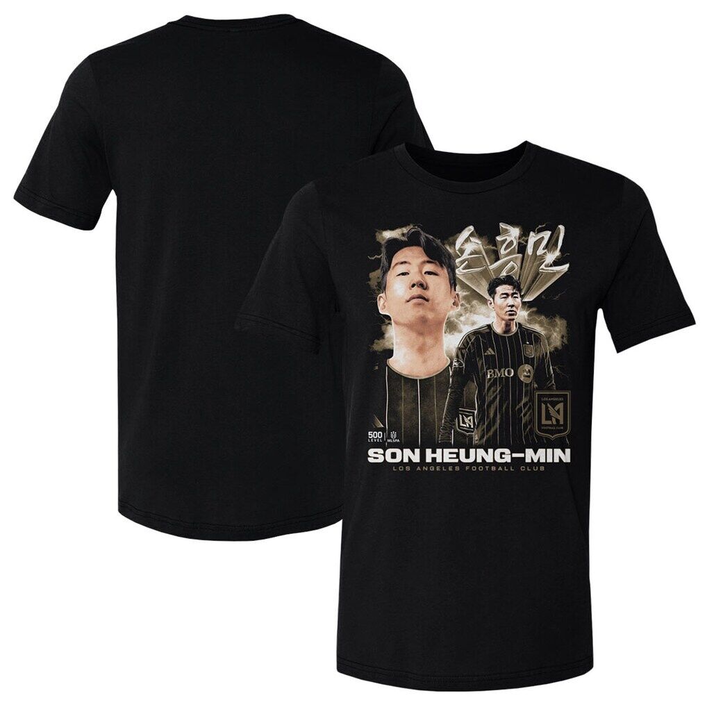 Son Heung-Min LAFC 500 Level Player Vintage Graphic T-Shirt