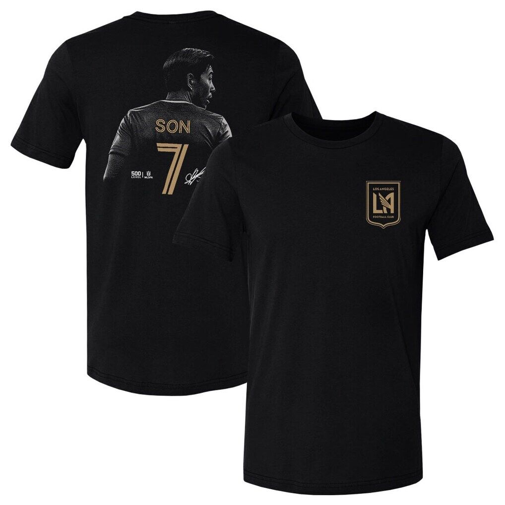 Son Heung-Min LAFC 500 Level Bitmap Graphic T-Shirt