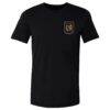 Son Heung-Min LAFC 500 Level Bitmap Graphic T-Shirt - Black - Side View