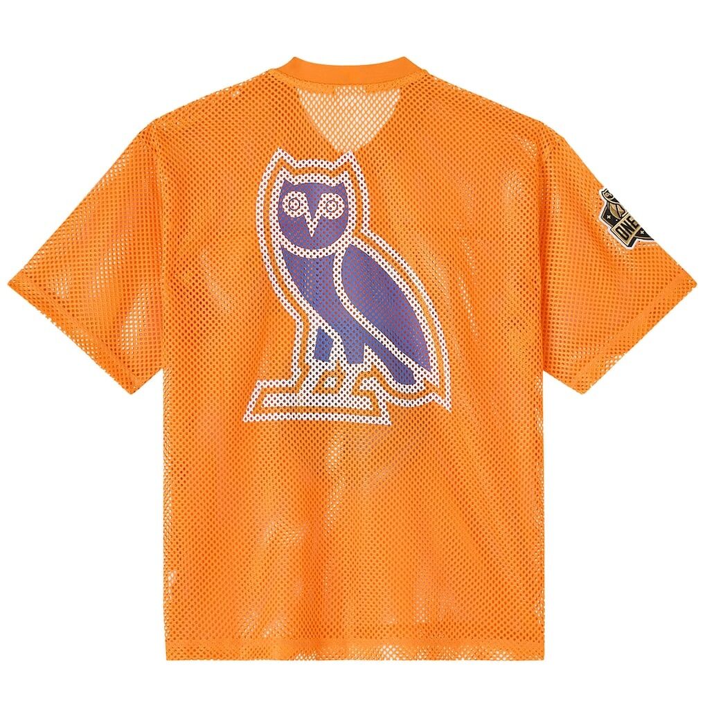 New York Knicks OVO x NBA Mesh Football Fashion Jersey