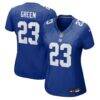 Art Green New York Giants Nike Women's Team Game Jersey - - Front View