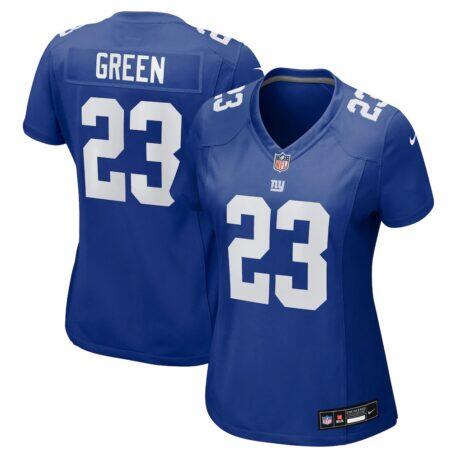 Art Green New York Giants Nike Women's Team Game Jersey - - Front View