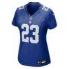 Art Green New York Giants Nike Women's Team Game Jersey - - Side View