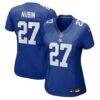 Tyler Nubin New York Giants Nike Women's Team Game Jersey - - Front View