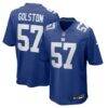 Chauncey Golston New York Giants Nike Team Game Jersey - - Front View