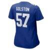 Chauncey Golston New York Giants Nike Women's Team Game Jersey - - Detail View