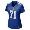 Marcus Mbow New York Giants Nike Women's Team Game Jersey - - Side View