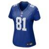 Beaux Collins New York Giants Nike Women's Team Game Jersey - - Side View